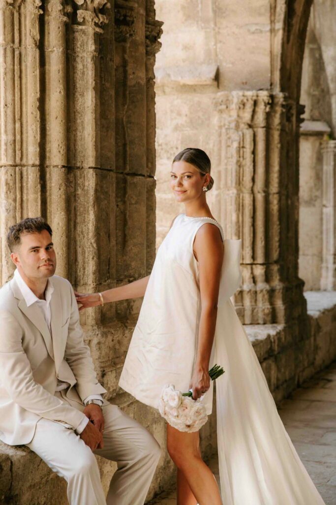 couple robe de mariée